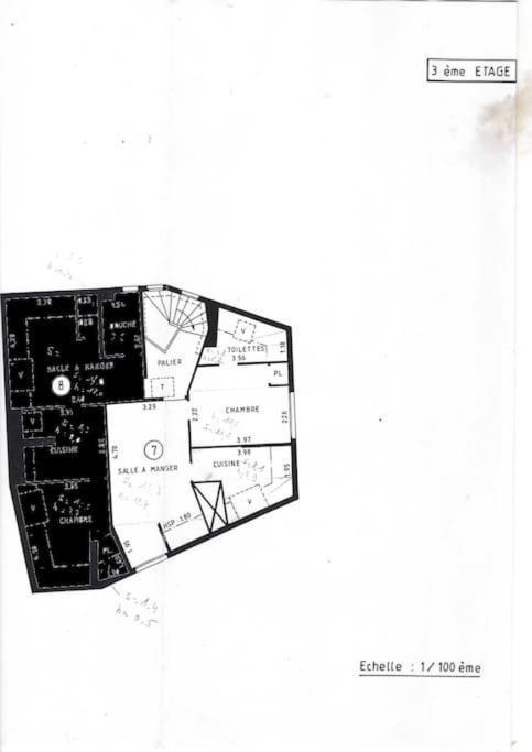 F2 35-44M2 9 Mins Voiture Chateau 4Pers 1Ch+Sejour Le Chesnay  Luaran gambar